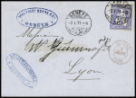 1870 Franz-Preuss. Krieg: Drei Briefe aus bzw Belgien