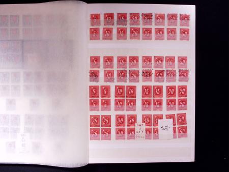 1871-1940 Sammlung Nachportomarken und Portofreiheitsmarken