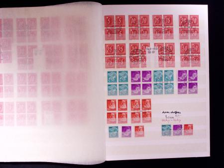 1871-1940 Sammlung Nachportomarken und Portofreiheitsmarken