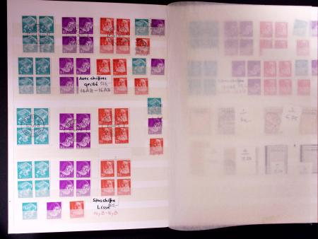 1871-1940 Sammlung Nachportomarken und Portofreiheitsmarken