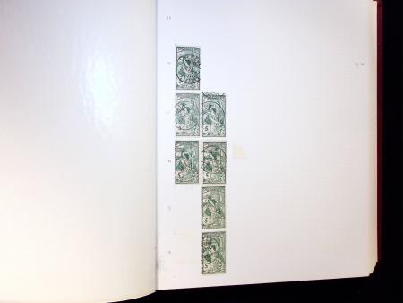 PLATTIERUNG UND ABARTEN, 77A+78A, meistens gebrauchtes