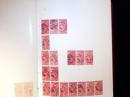 PLATTIERUNG UND ABARTEN, 77A+78A, meistens gebrauchtes