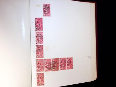 PLATTIERUNG UND ABARTEN, 77A+78A, meistens gebrauchtes