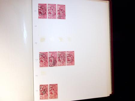 PLATTIERUNG UND ABARTEN, 77A+78A, meistens gebrauchtes