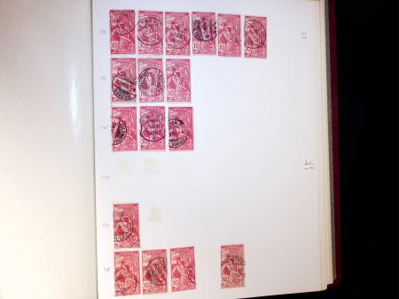 PLATTIERUNG UND ABARTEN, 77A+78A, meistens gebrauchtes
