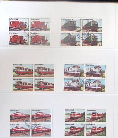 TRAINS 1891-2009, Collection en 15 albums et classeurs