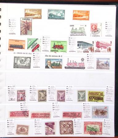 TRAINS 1891-2009, Collection en 15 albums et classeurs