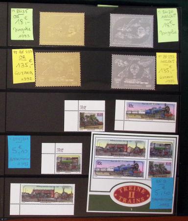 TRAINS 1891-2009, Collection en 15 albums et classeurs