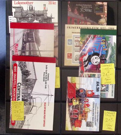 TRAINS 1891-2009, Collection en 15 albums et classeurs