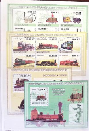 TRAINS 1891-2009, Collection en 15 albums et classeurs
