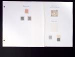 1865-66 Rare group of essays and proofs including spara