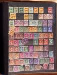 1834-1986, Collection en 4 classeurs, avec solide stock