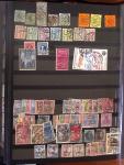 1834-1986, Collection en 4 classeurs, avec solide stock