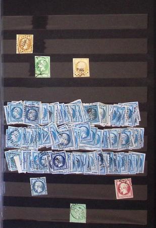 1834-1986, Collection en 4 classeurs, avec solide stock