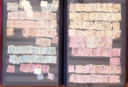 1834-1986, Collection en 4 classeurs, avec solide stock