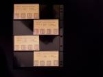 1952 Officials, four complete sets with the KES proof