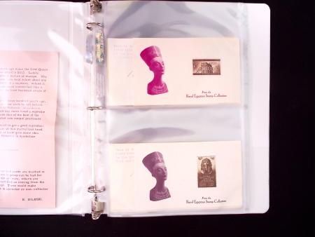 1927-51 Proof collection of 74 items all mounted on