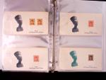 1927-51 Proof collection of 74 items all mounted on
