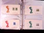 1927-51 Proof collection of 74 items all mounted on