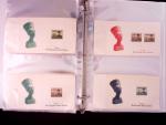 1927-51 Proof collection of 74 items all mounted on