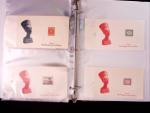 1927-51 Proof collection of 74 items all mounted on
