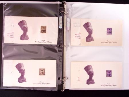 1951 King Farouk, Selection of 78 stamps from the Royal