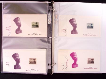 1951 King Farouk, Selection of 78 stamps from the Royal