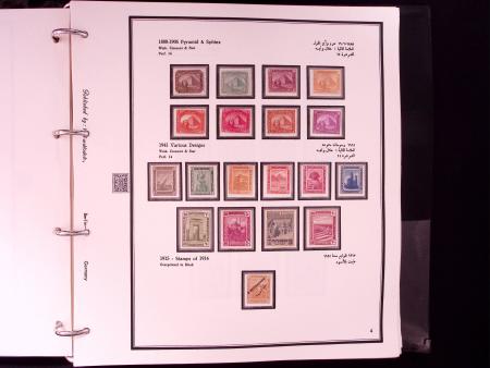 1866-1984 Complete mint collection in two specialised