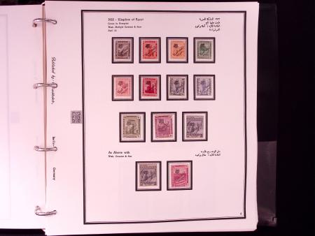 1866-1984 Complete mint collection in two specialised