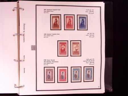 1866-1984 Complete mint collection in two specialised
