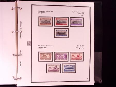 1866-1984 Complete mint collection in two specialised