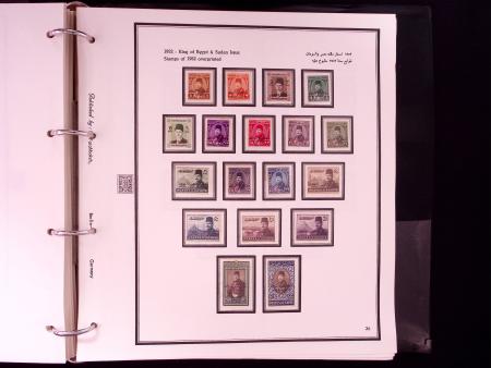 1866-1984 Complete mint collection in two specialised