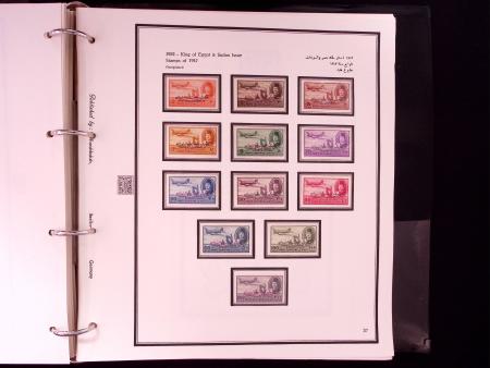 1866-1984 Complete mint collection in two specialised