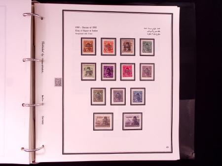 1866-1984 Complete mint collection in two specialised