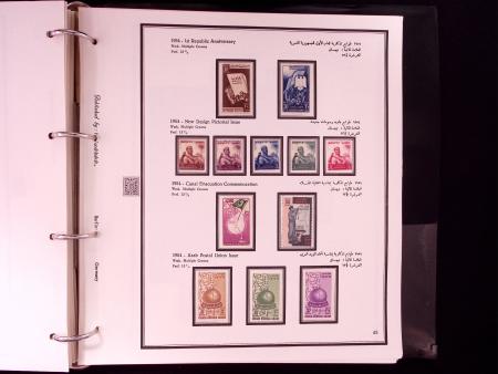 1866-1984 Complete mint collection in two specialised