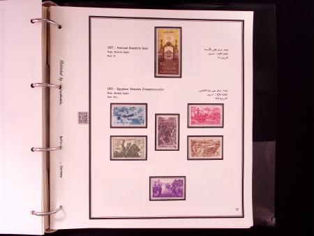 1866-1984 Complete mint collection in two specialised