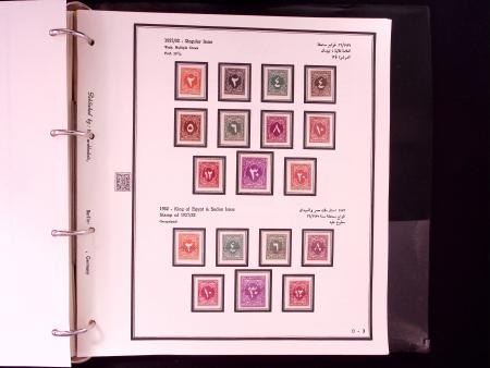 1866-1984 Complete mint collection in two specialised