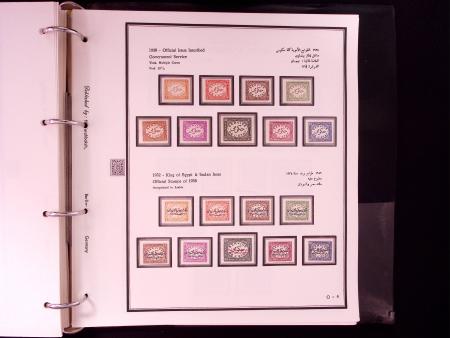 1866-1984 Complete mint collection in two specialised