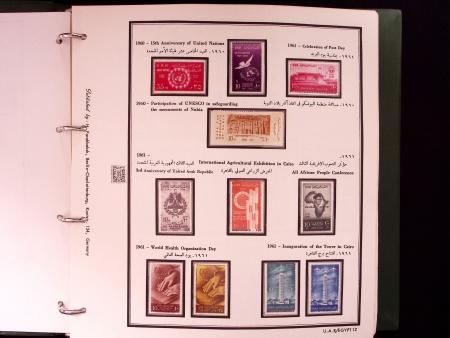 1866-1984 Complete mint collection in two specialised