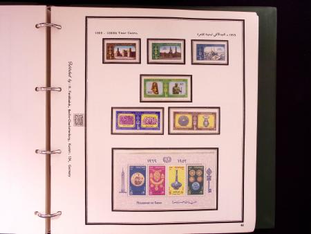 1866-1984 Complete mint collection in two specialised