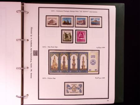 1866-1984 Complete mint collection in two specialised