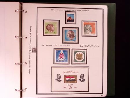 1866-1984 Complete mint collection in two specialised