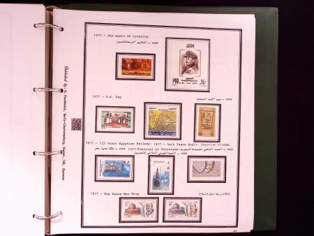 1866-1984 Complete mint collection in two specialised