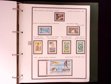 1866-1984 Complete mint collection in two specialised