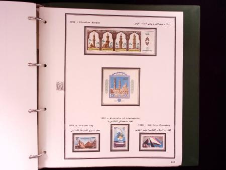 1866-1984 Complete mint collection in two specialised