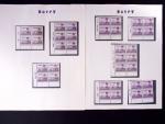 1937-45, King Farouk, two issues: 1937-44 issue from