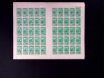 TANGER : 1943 Charity issue, Postage 5c rose, 10c green,