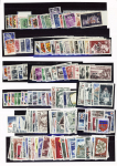 1949-1974, Collection de LA REUNION (surchargé CFA),