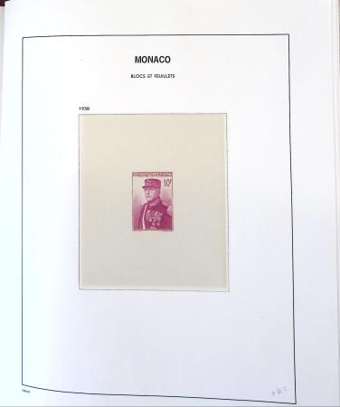 1885-1996, Jolie collection de Monaco en 3 albums Davo,