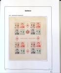 1885-1996, Jolie collection de Monaco en 3 albums Davo,